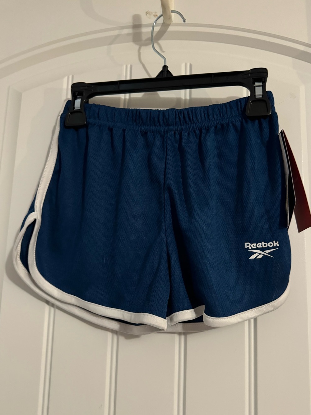 Cute Reebok girls size 7 navy blue pull on Dolphin shorts new